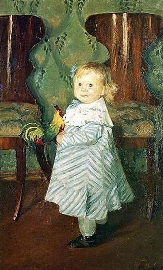 Boris Kustodiev The Artist's Daughter, Irina China oil painting art